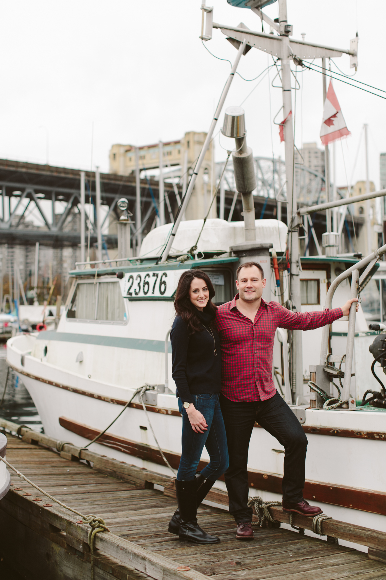 Granville Island Engagement Photos
