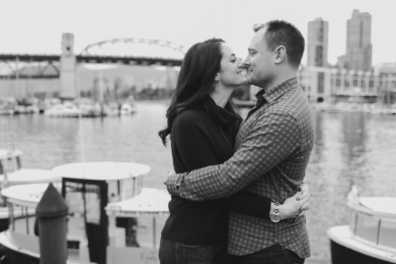 Granville Island Engagement Photos