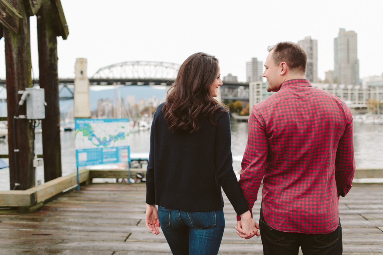 Granville Island Engagement Photos