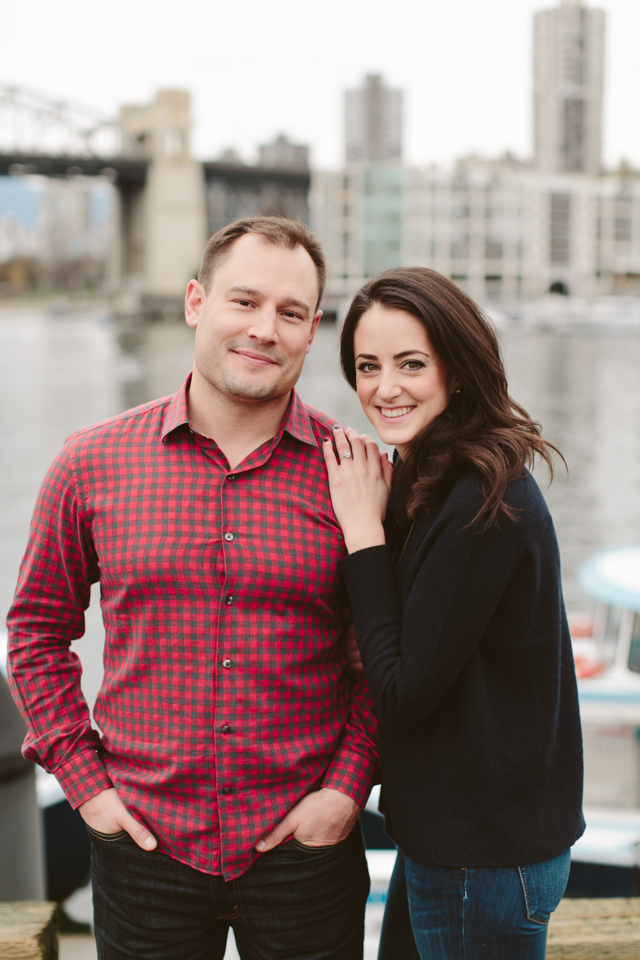 Granville Island Engagement Photos