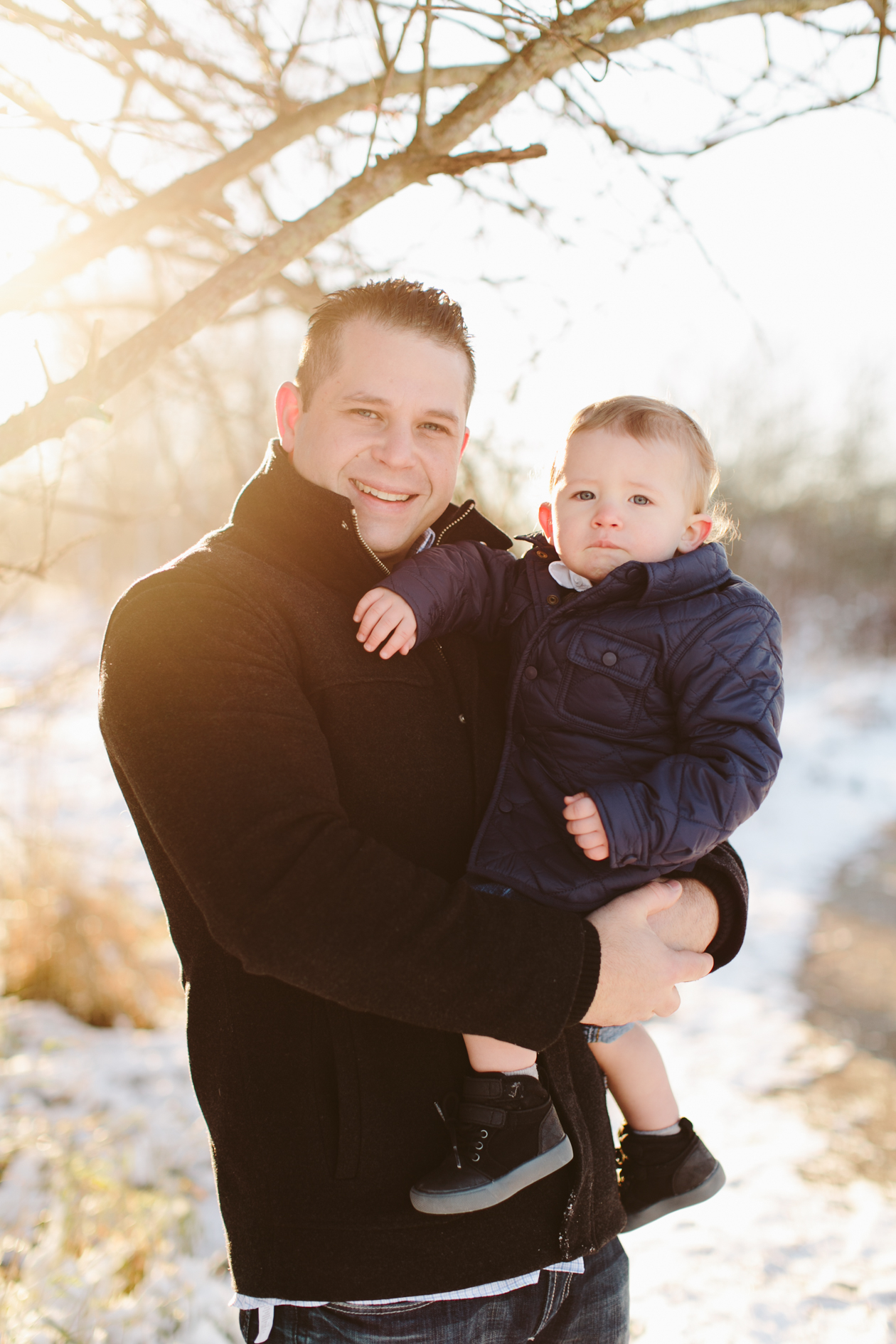 winter snow family photos vancouver
