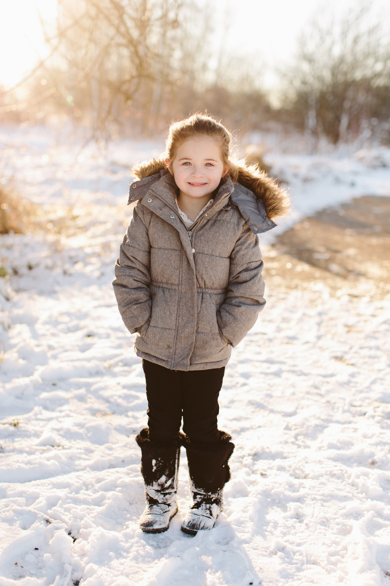 winter snow family photos vancouver