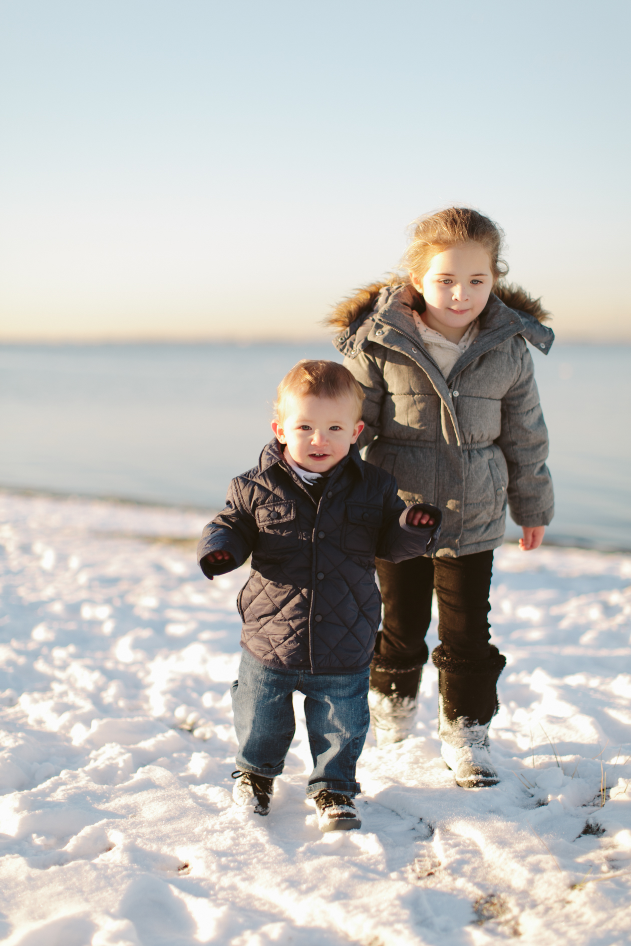 winter snow family photos vancouver