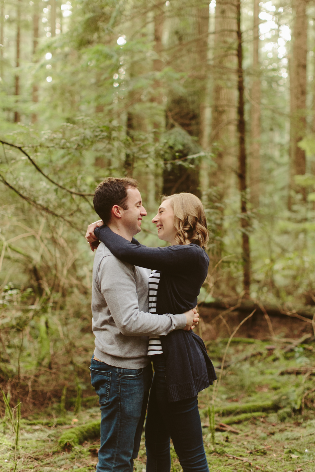 Pacific Spirit Park Engagement Photos