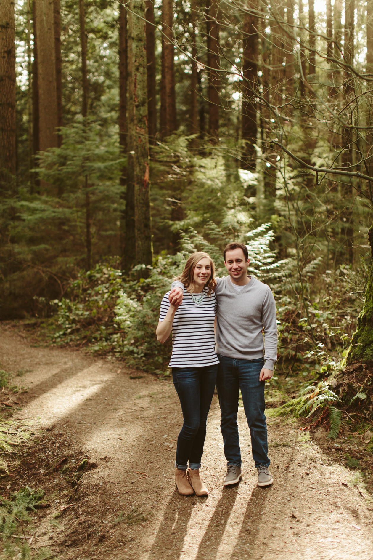 Pacific Spirit Park Engagement Photos