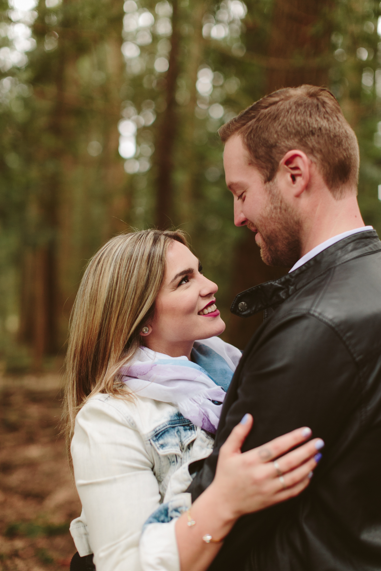 crescent beach engagement photos