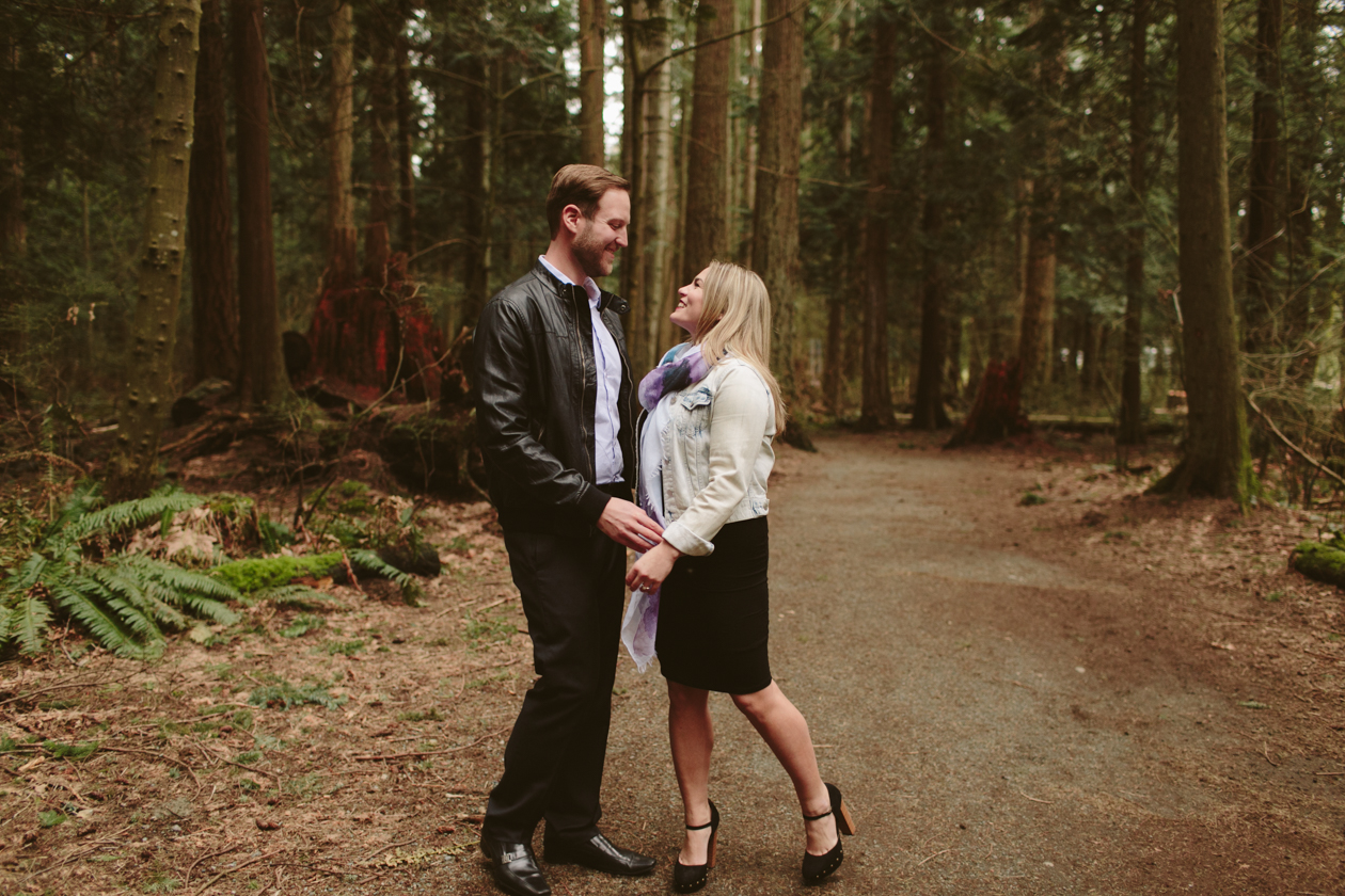 crescent beach engagement photos