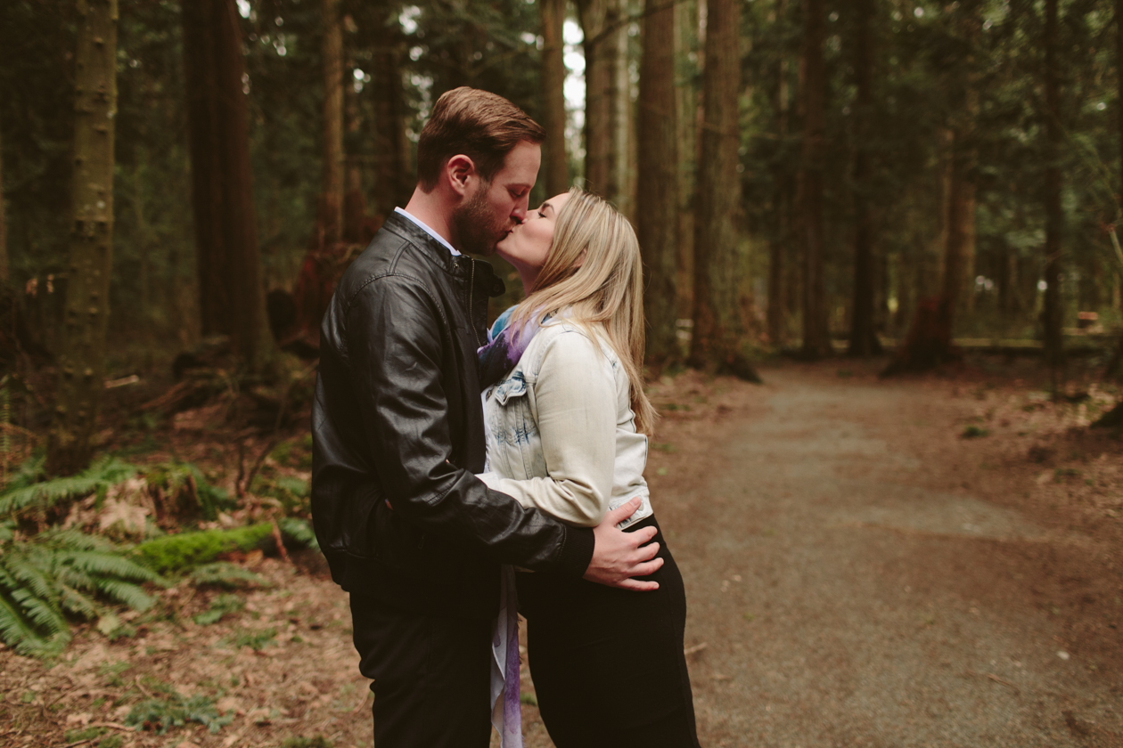 crescent beach engagement photos