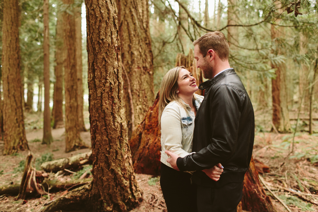 crescent beach engagement photos
