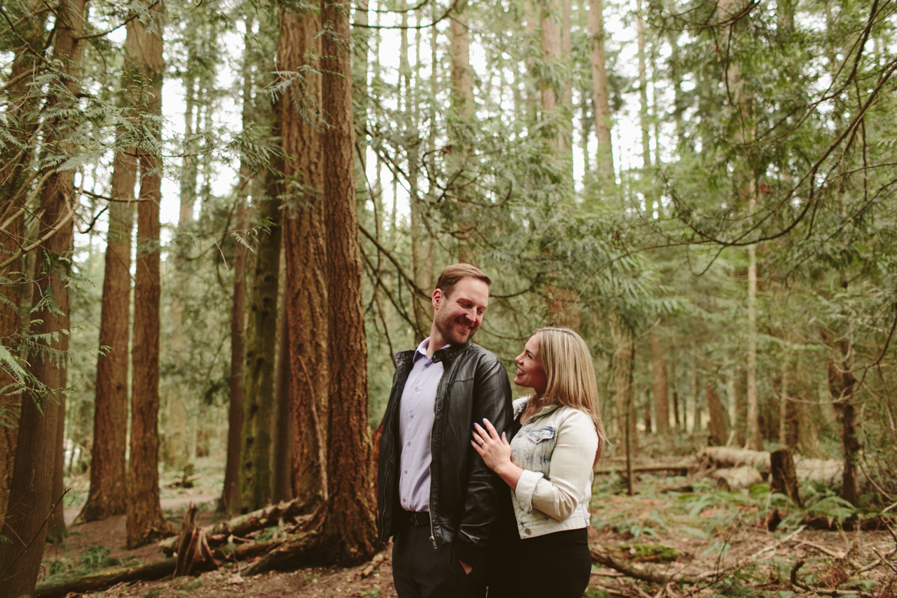 crescent beach engagement photos