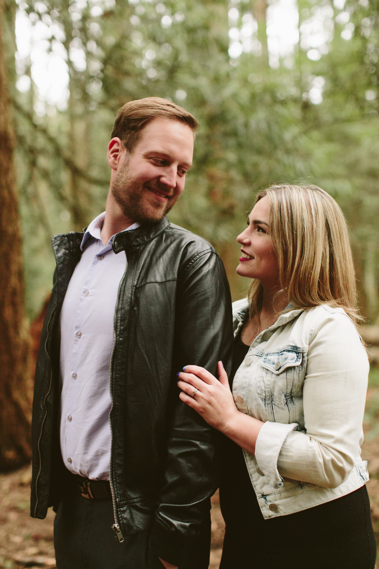 crescent beach engagement photos