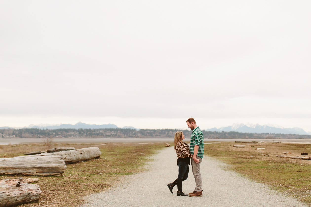 crescent beach engagement photos