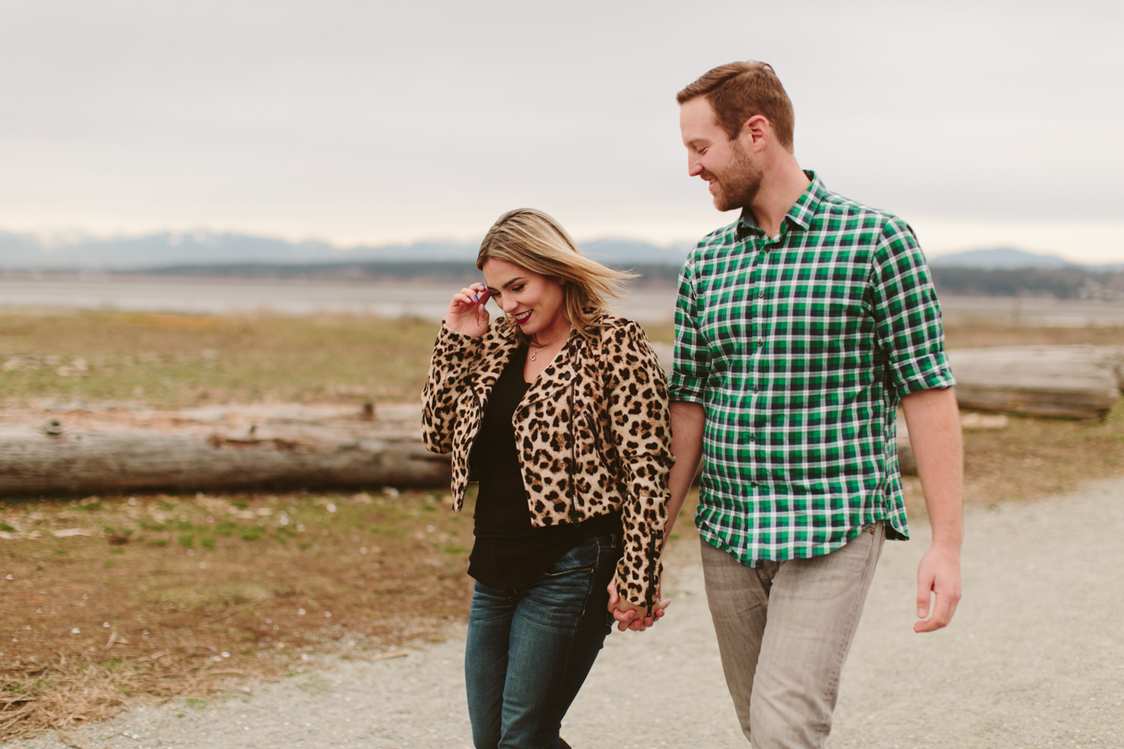 crescent beach engagement photos