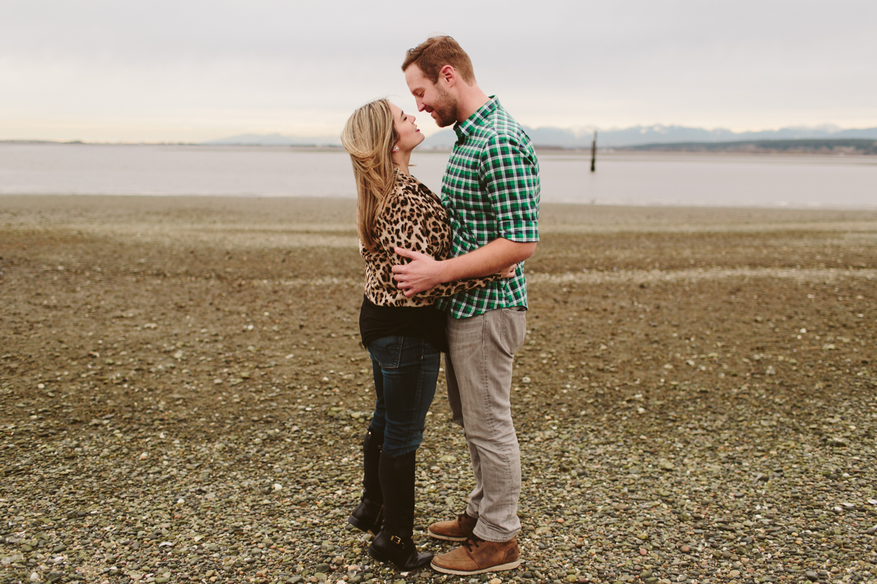 crescent beach engagement photos