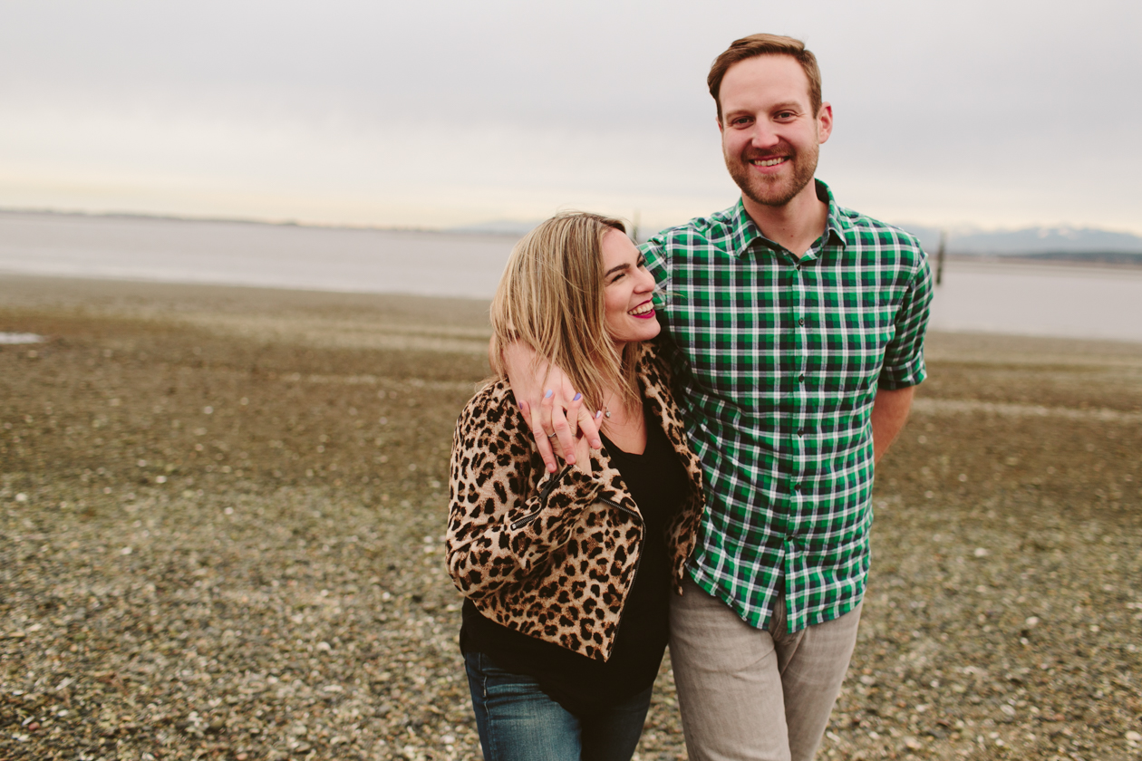 crescent beach engagement photos