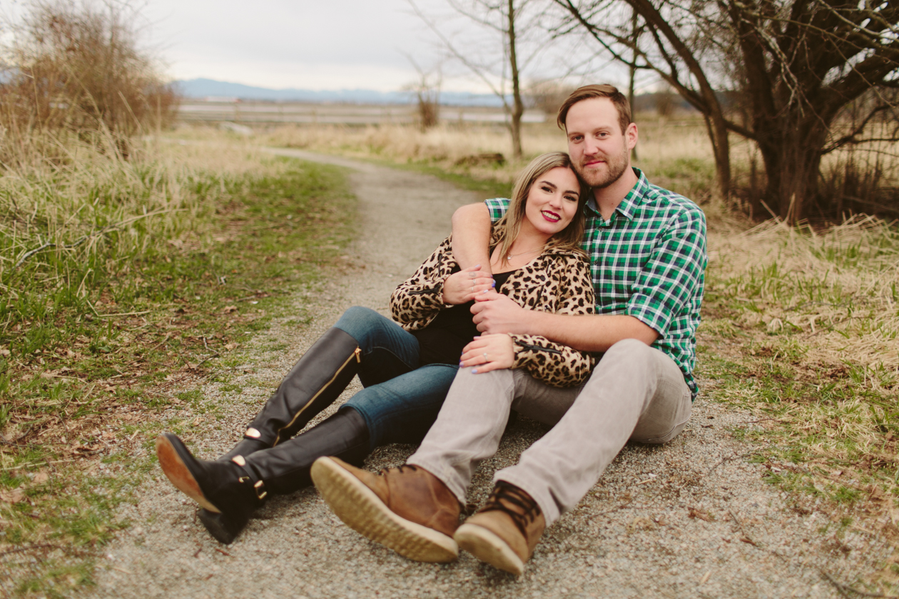 crescent beach engagement photos