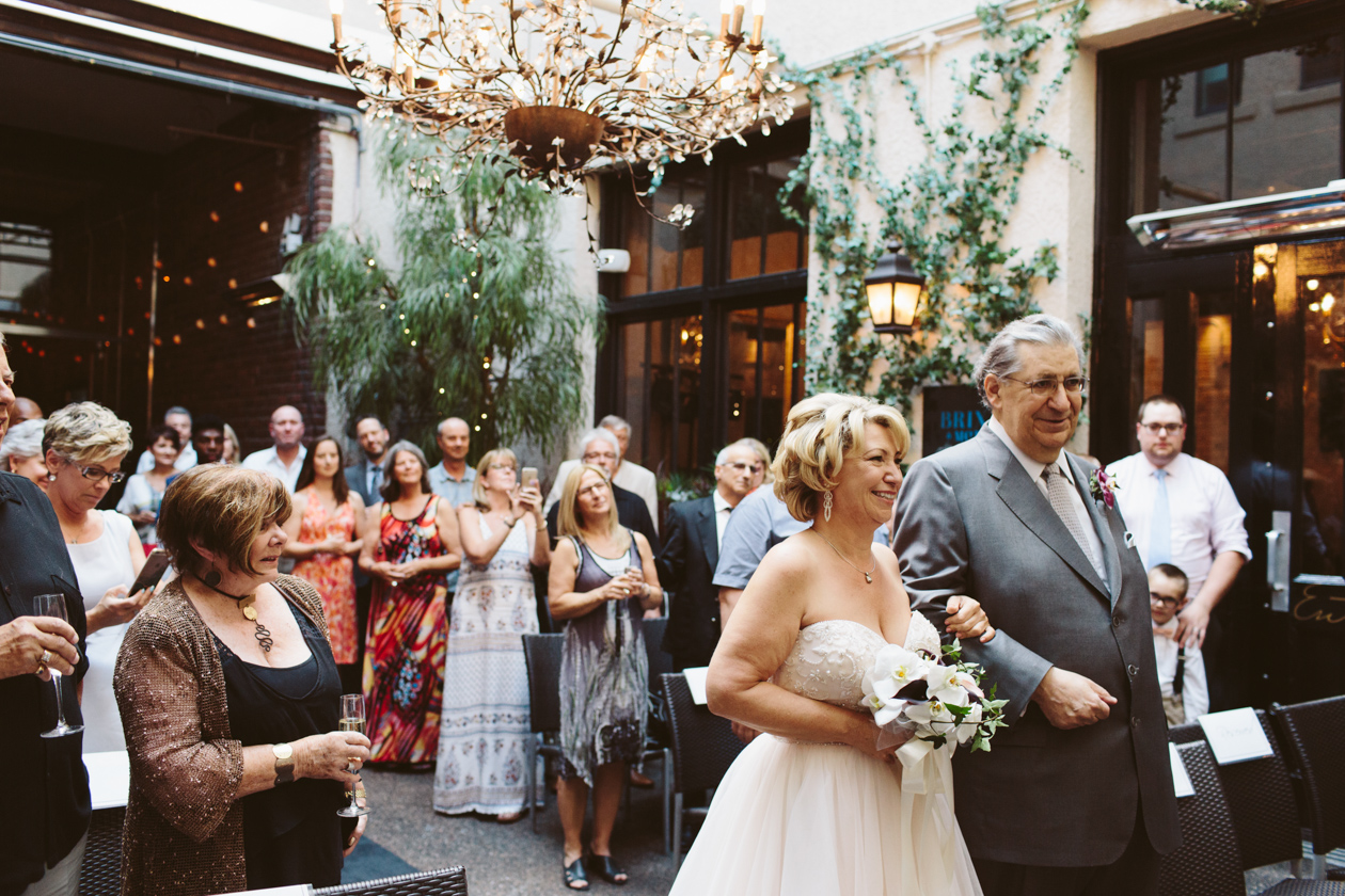 Brix and Mortar Restaurant Wedding Photos