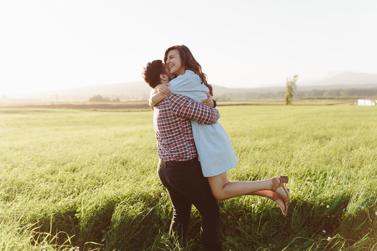 Fort Langley Engagement Photos