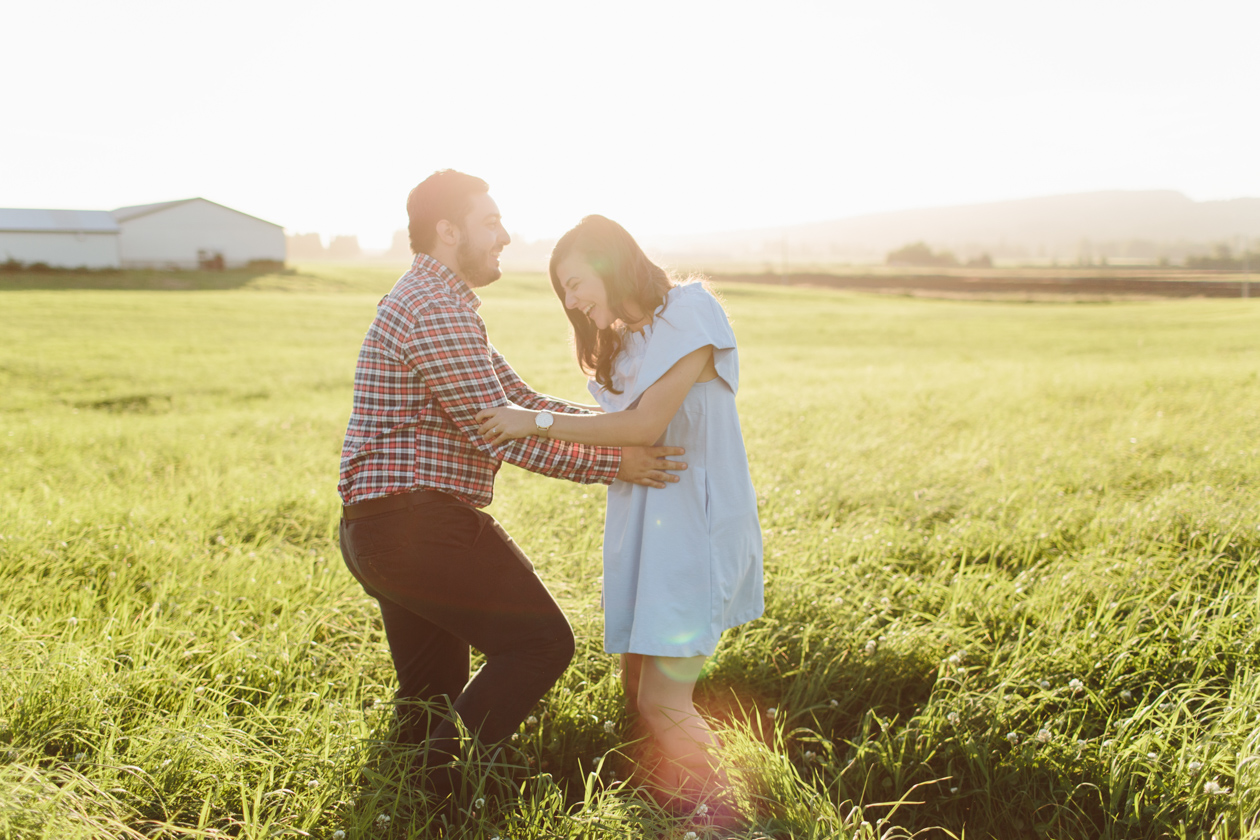 Fort Langley Engagement Photos