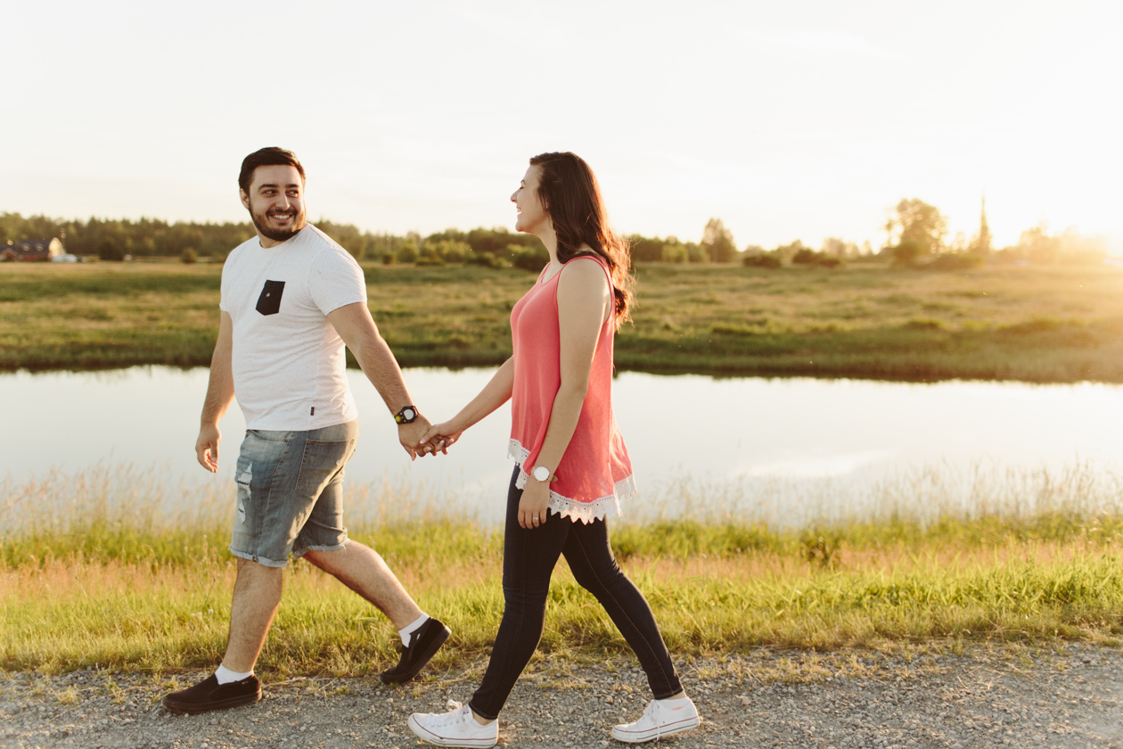 Fort Langley Engagement Photos