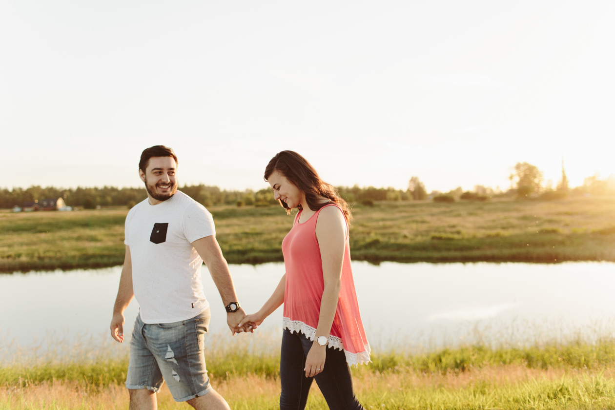 Fort Langley Engagement Photos