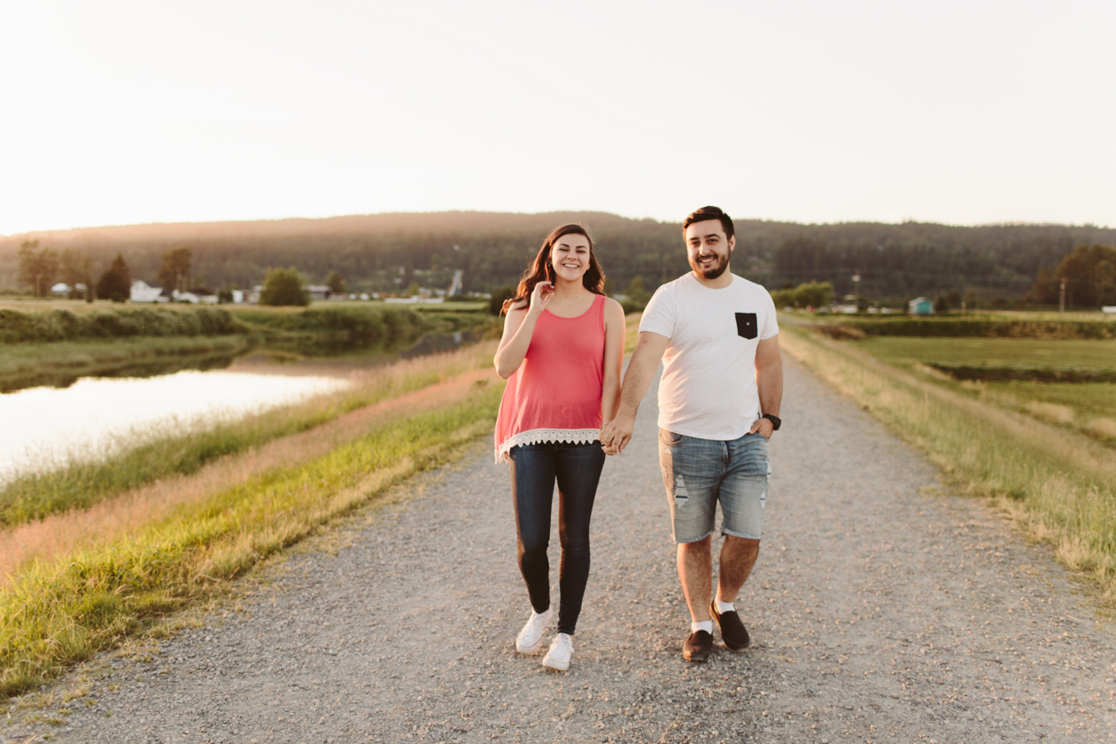 Fort Langley Engagement Photos