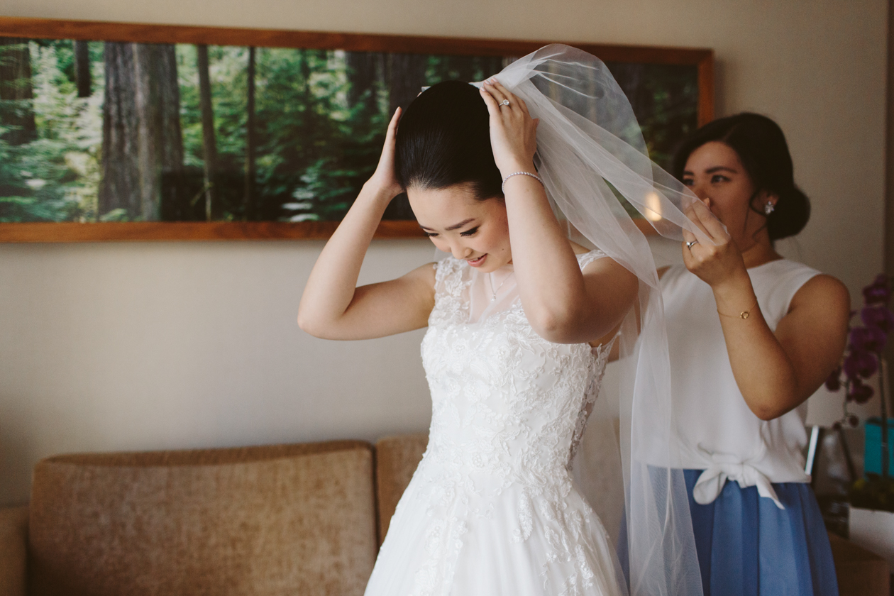 Fairmont Pacific Rim Wedding Photos