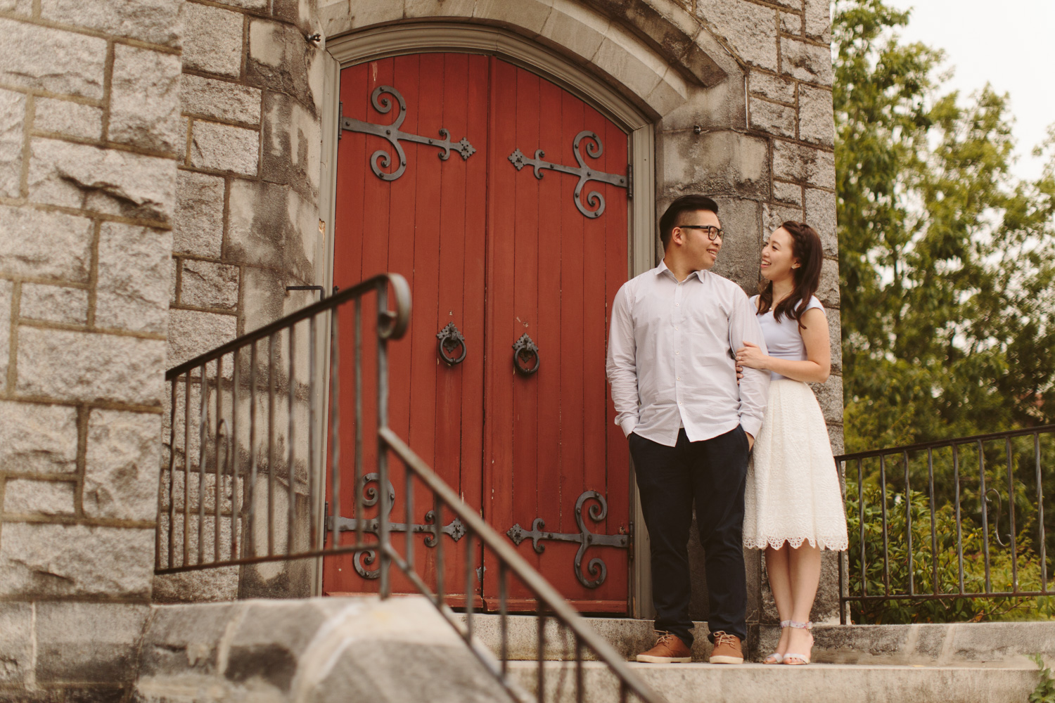 Queen Elizabeth Park Engagement Photos