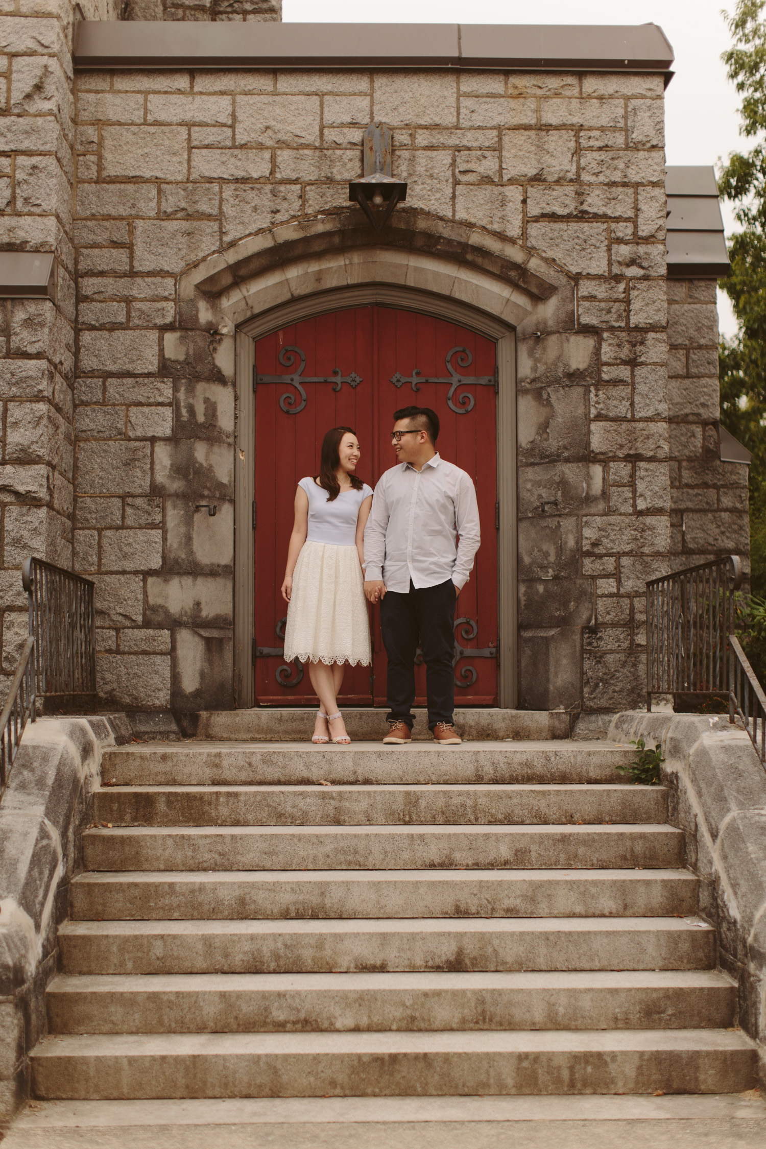 Queen Elizabeth Park Engagement Photos