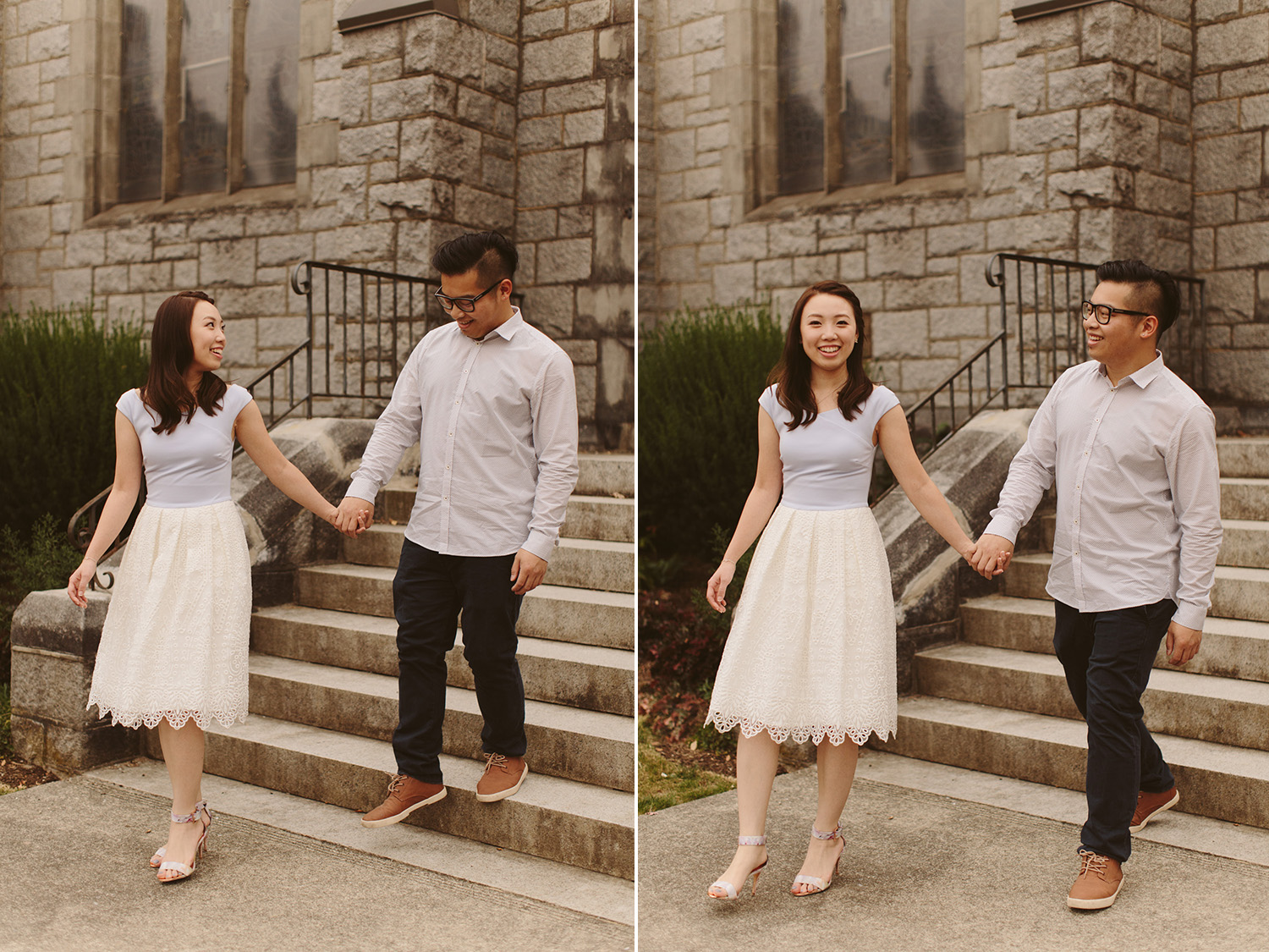 Queen Elizabeth Park Engagement Photos