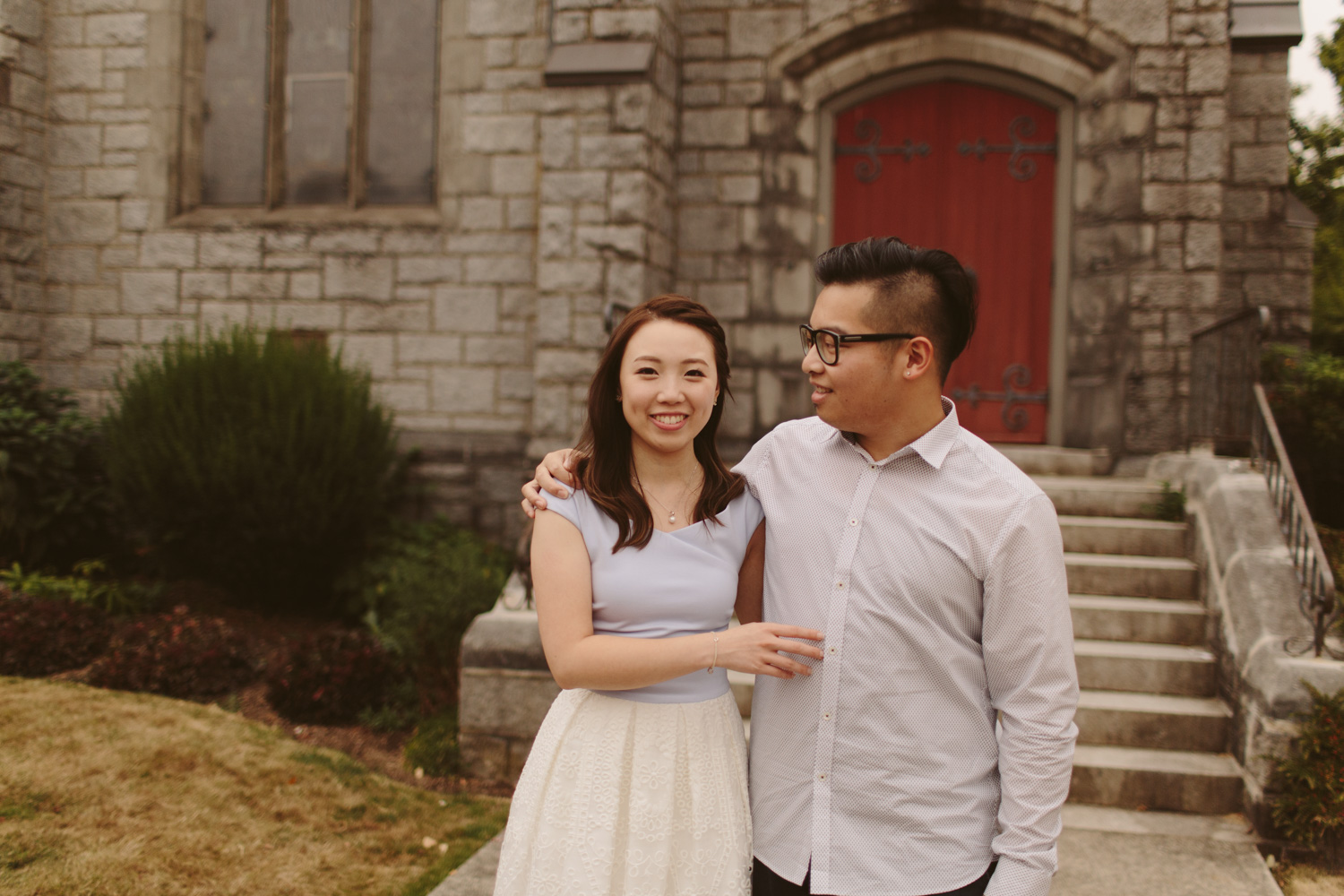 Queen Elizabeth Park Engagement Photos