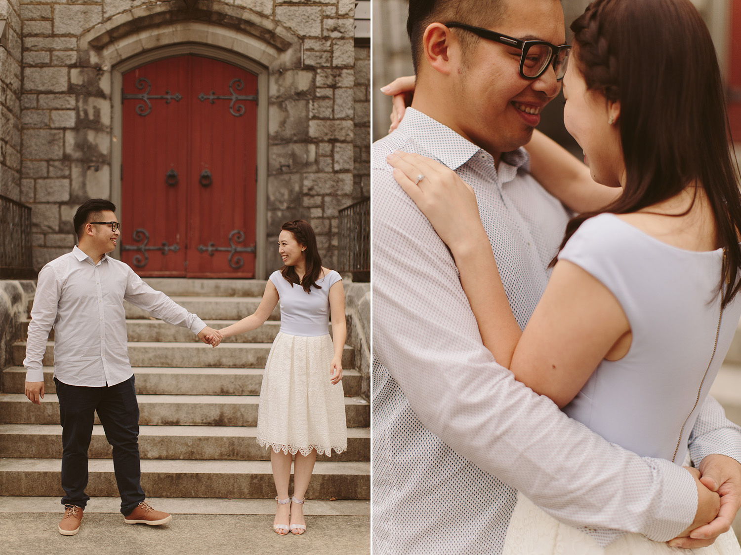 Queen Elizabeth Park Engagement Photos