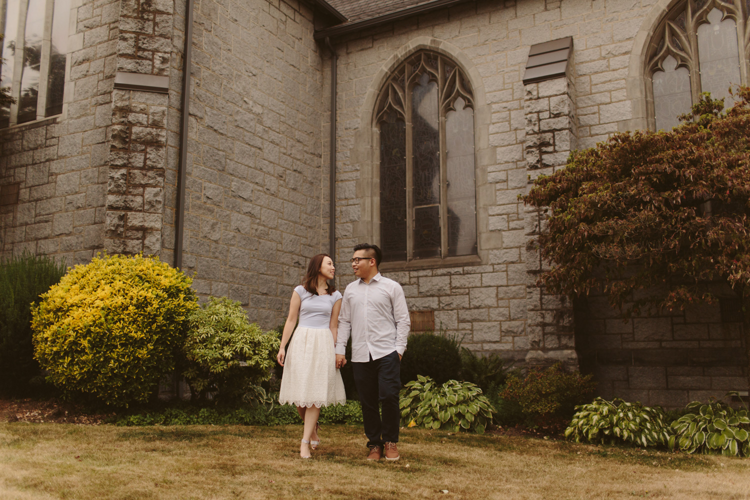 Queen Elizabeth Park Engagement Photos