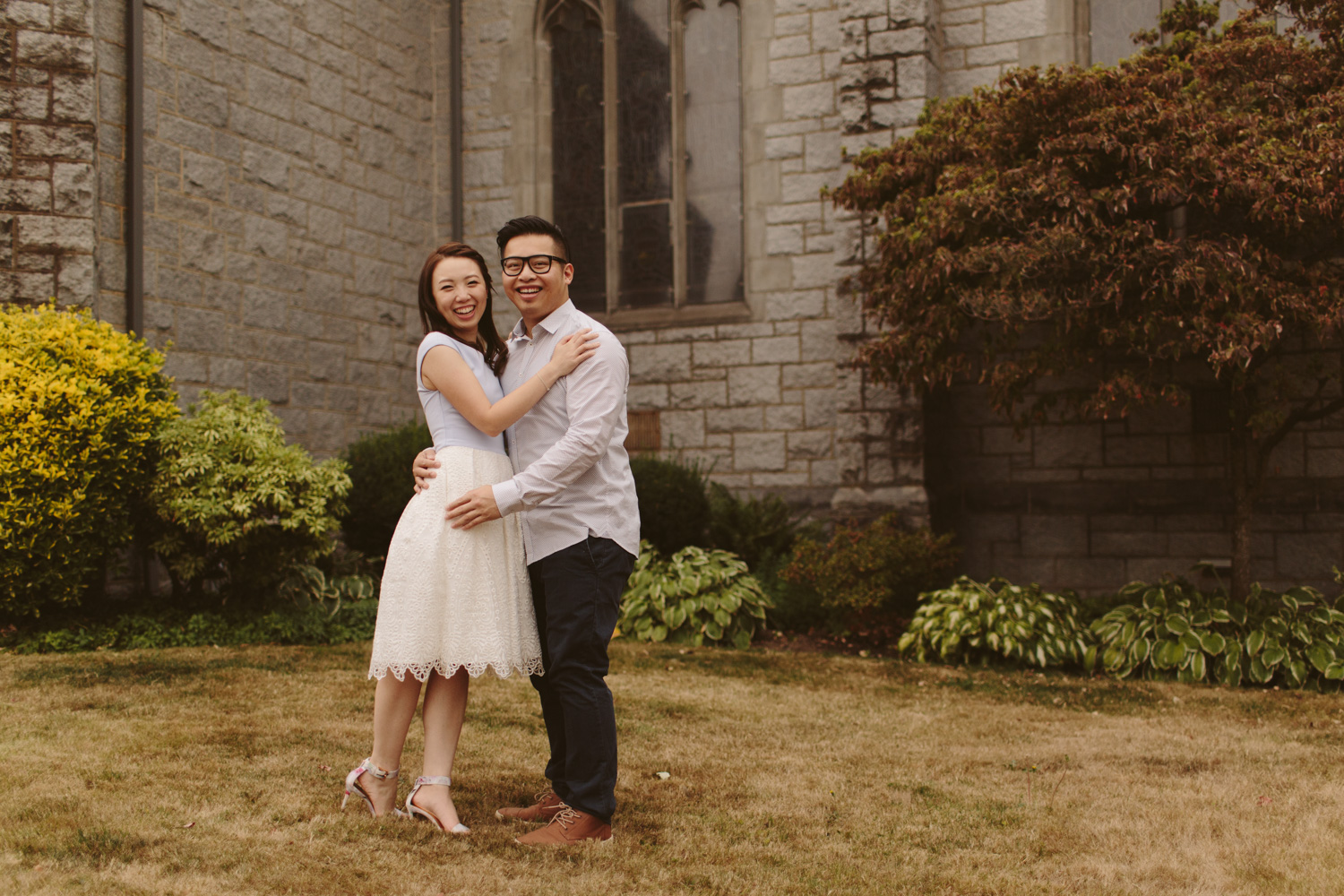 Queen Elizabeth Park Engagement Photos