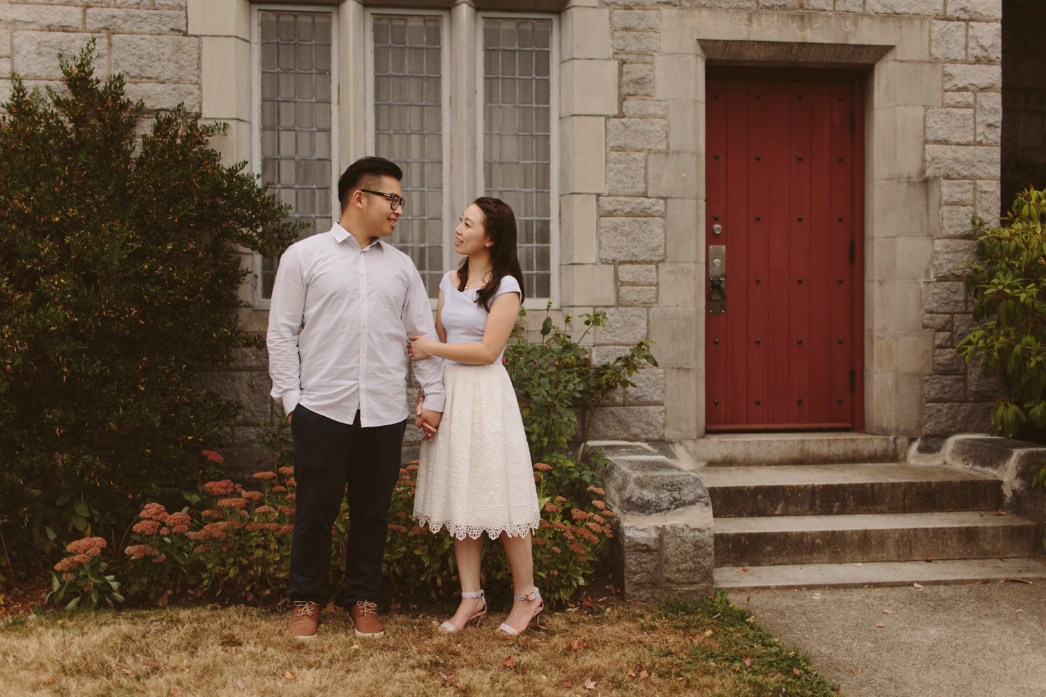 Queen Elizabeth Park Engagement Photos