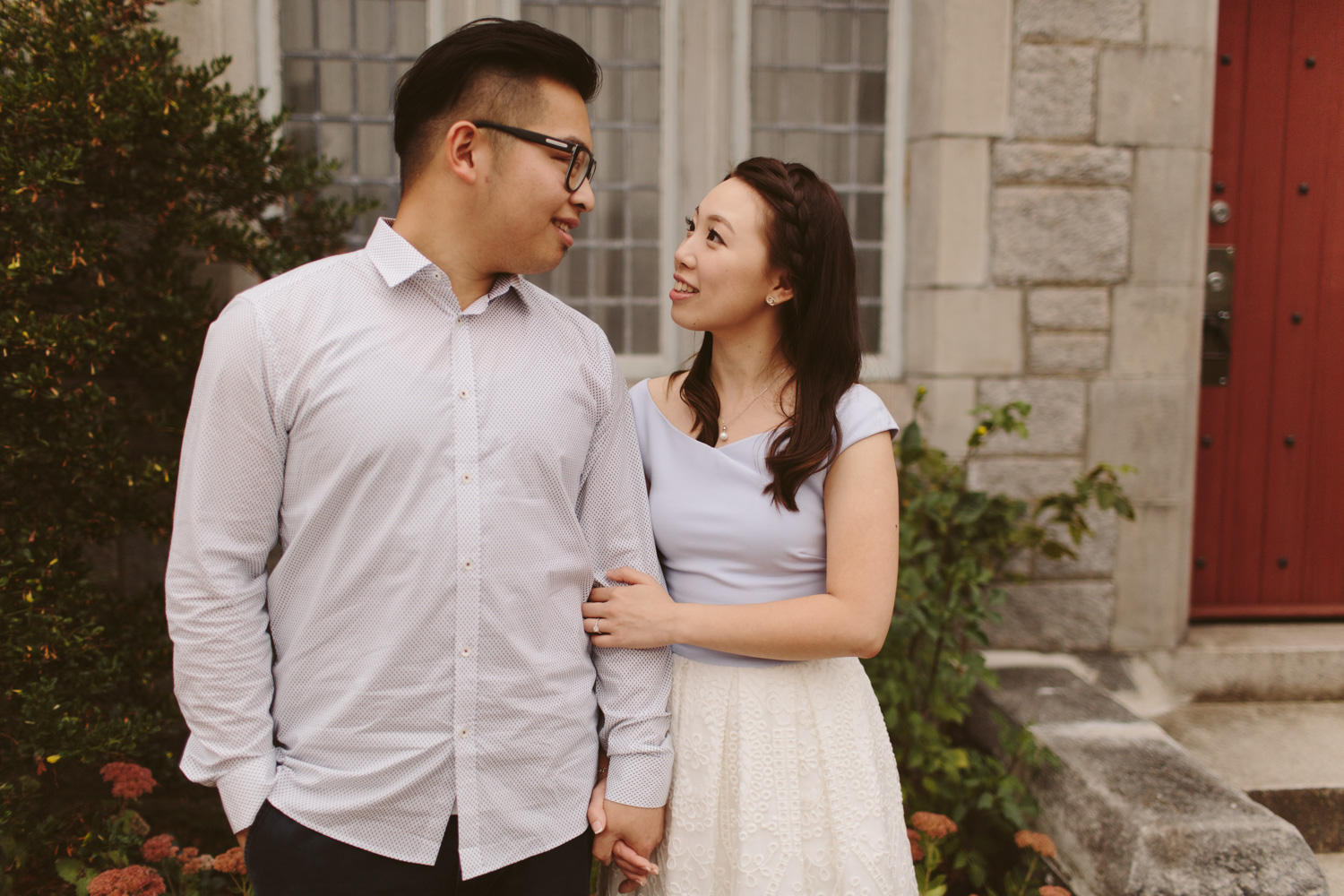 Queen Elizabeth Park Engagement Photos