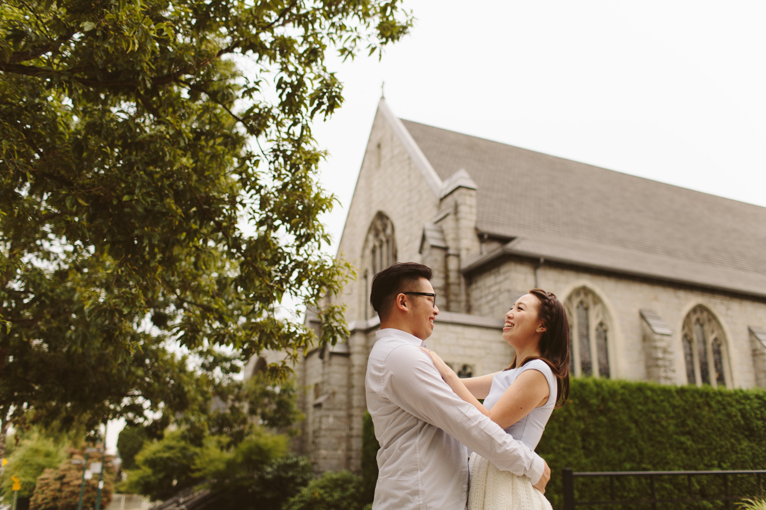 Queen Elizabeth Park Engagement Photos