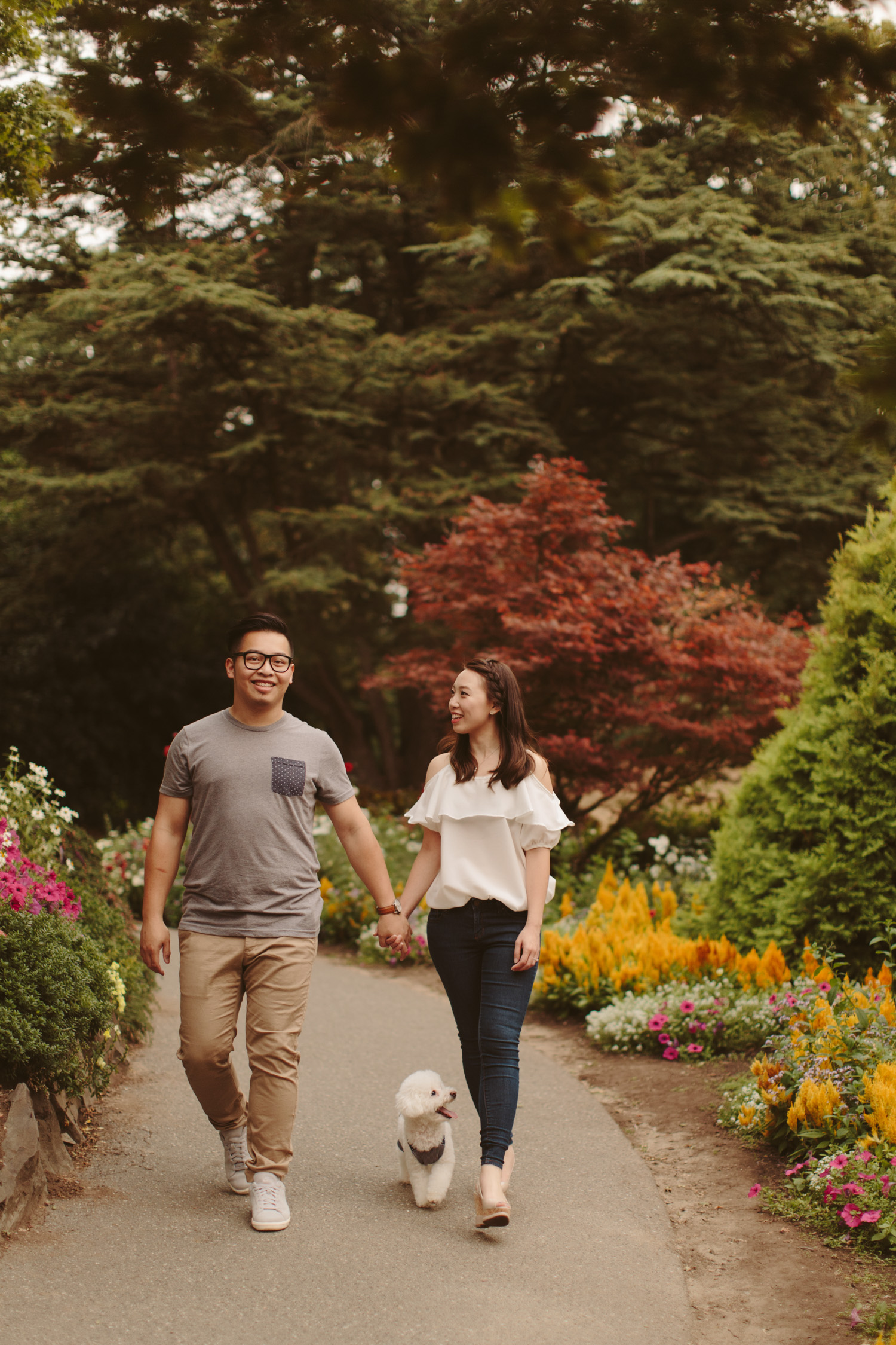 Queen Elizabeth Park Engagement Photos