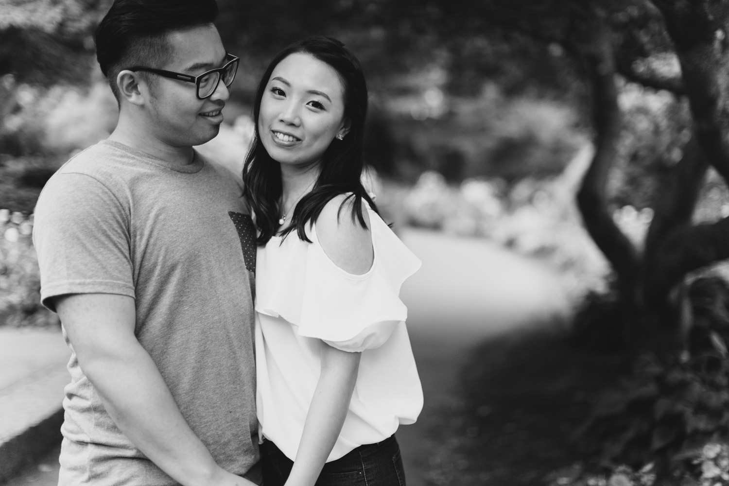 Queen Elizabeth Park Engagement Photos