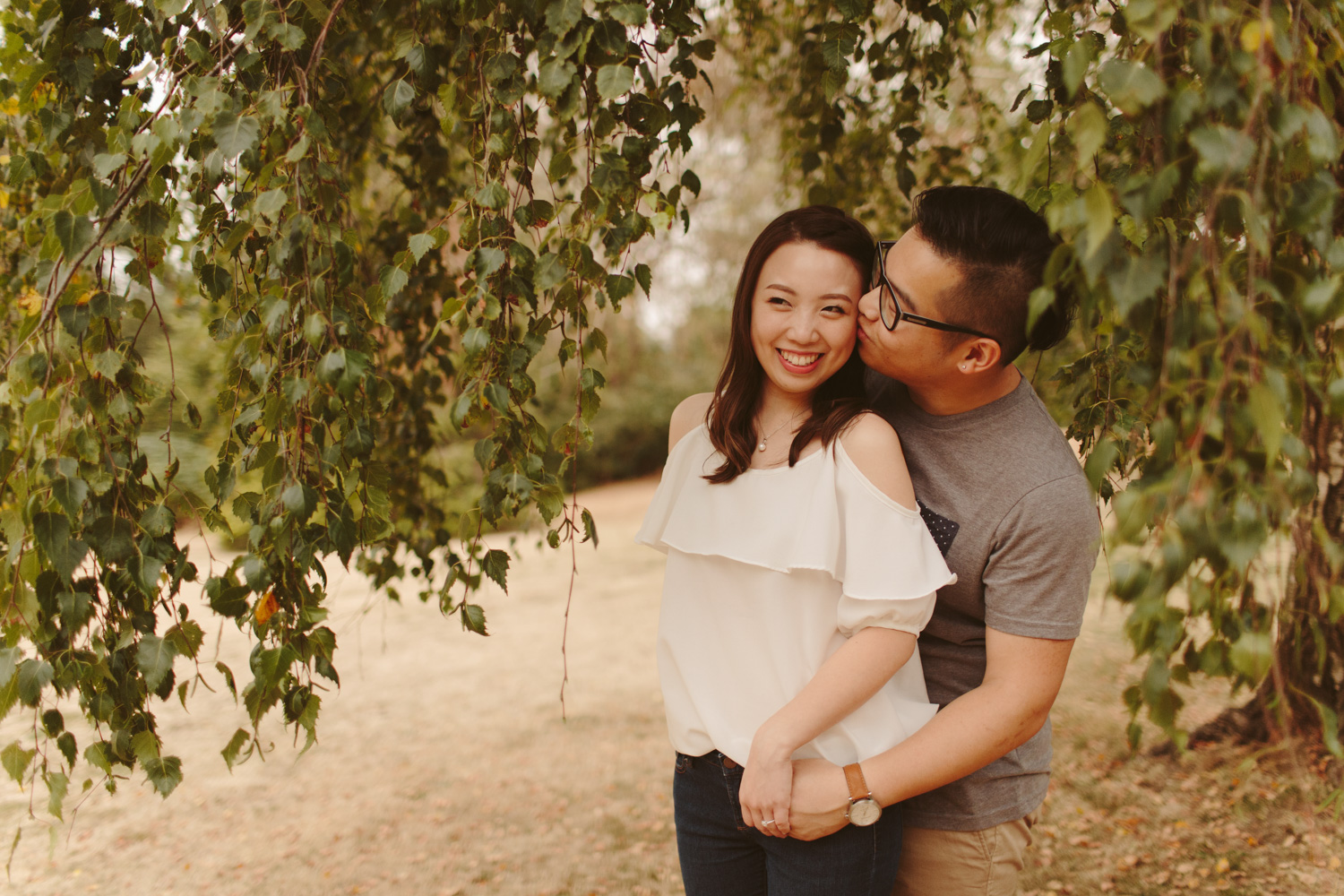 Queen Elizabeth Park Engagement Photos