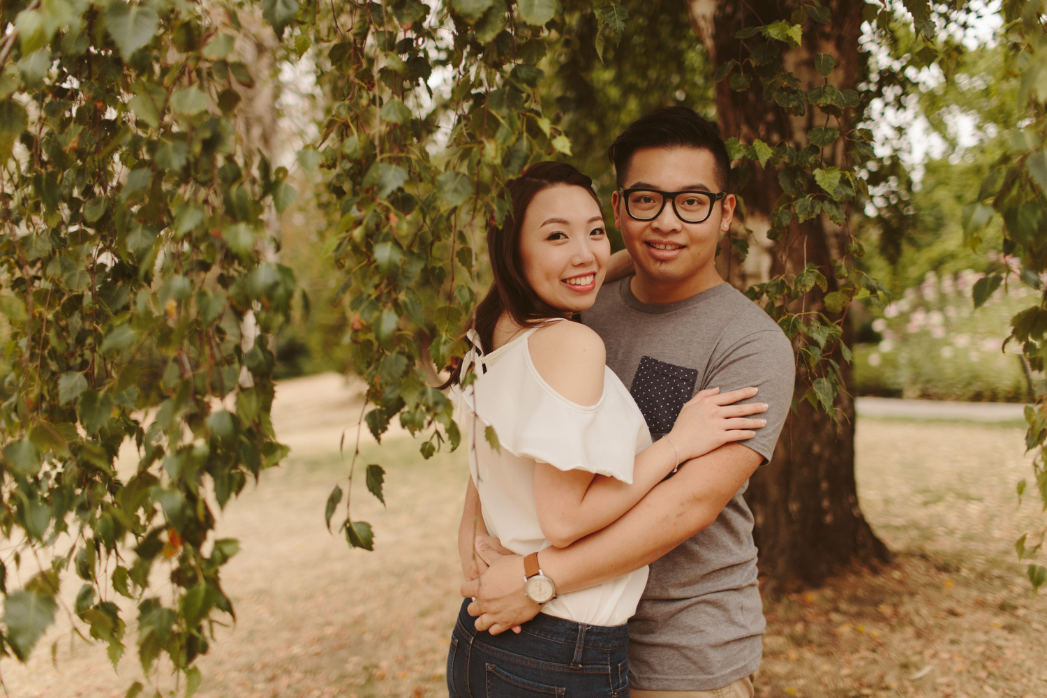 Queen Elizabeth Park Engagement Photos
