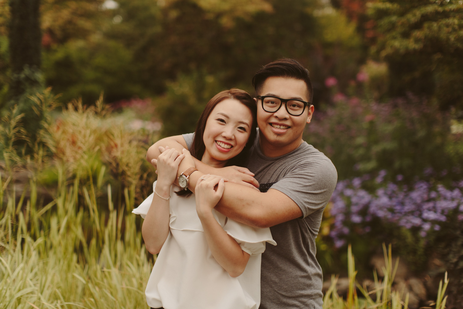 Queen Elizabeth Park Engagement Photos