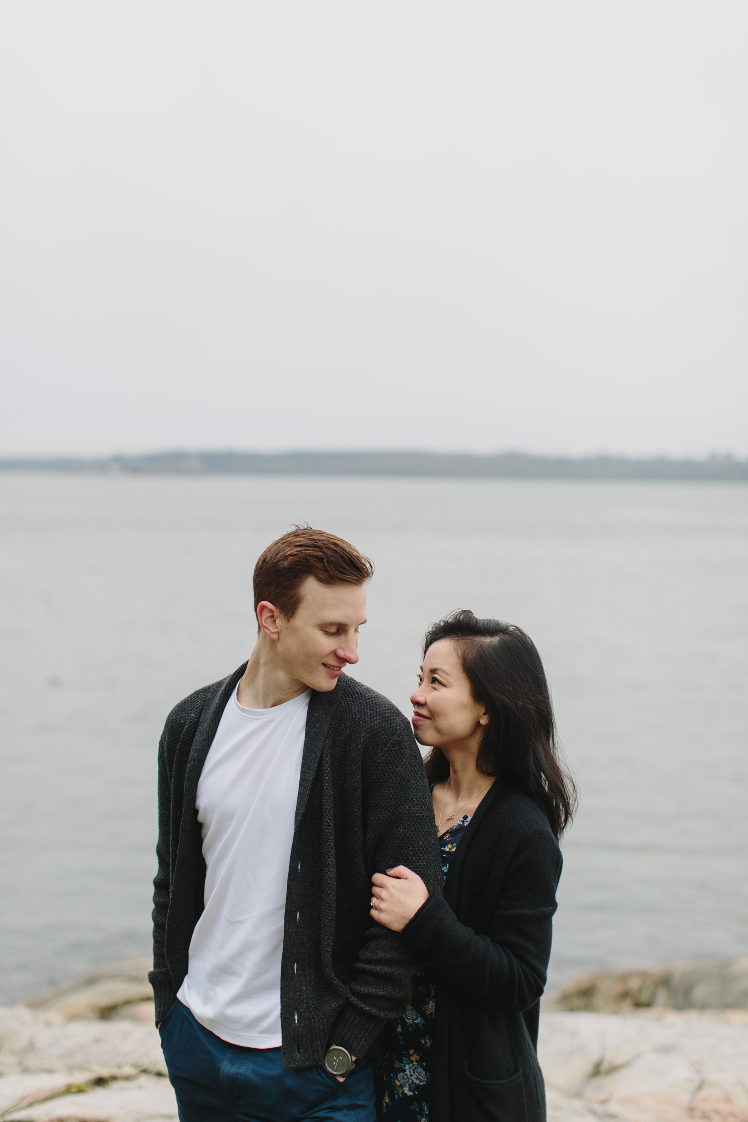 Lighthouse Park Engagement Photos in West Vancouver