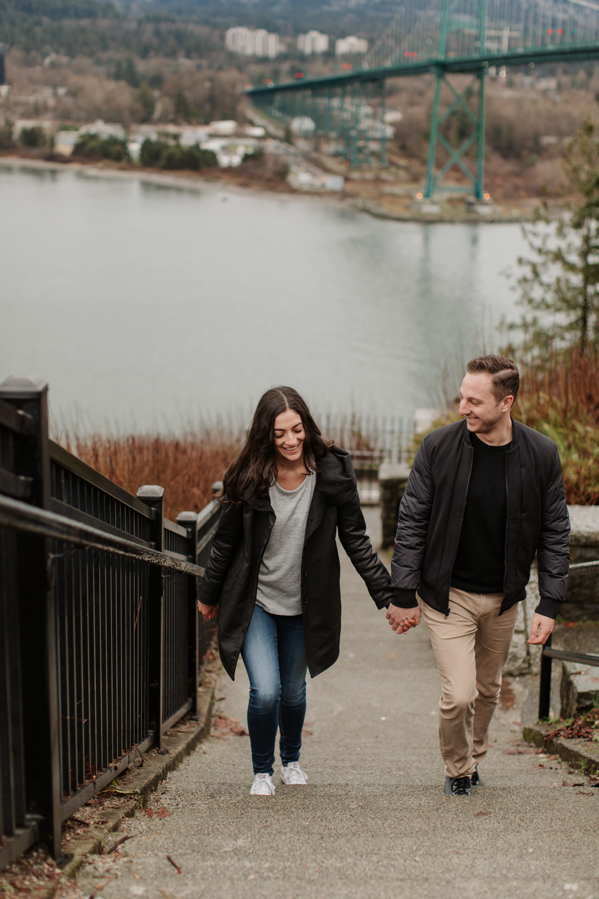 stanley park engagement photos