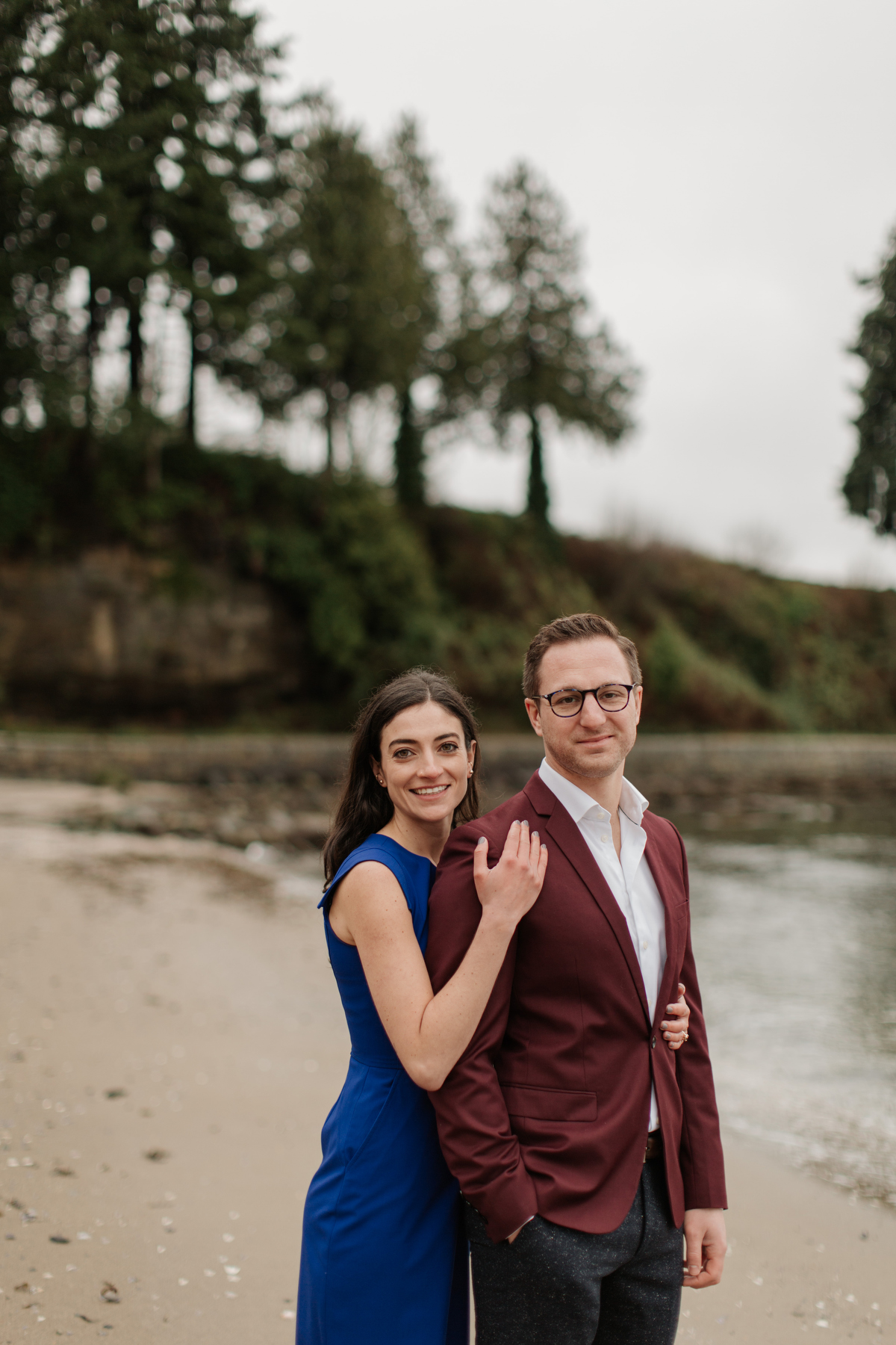 stanley park engagement photos