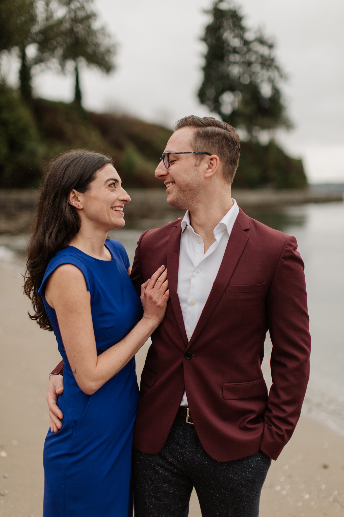 stanley park engagement photos