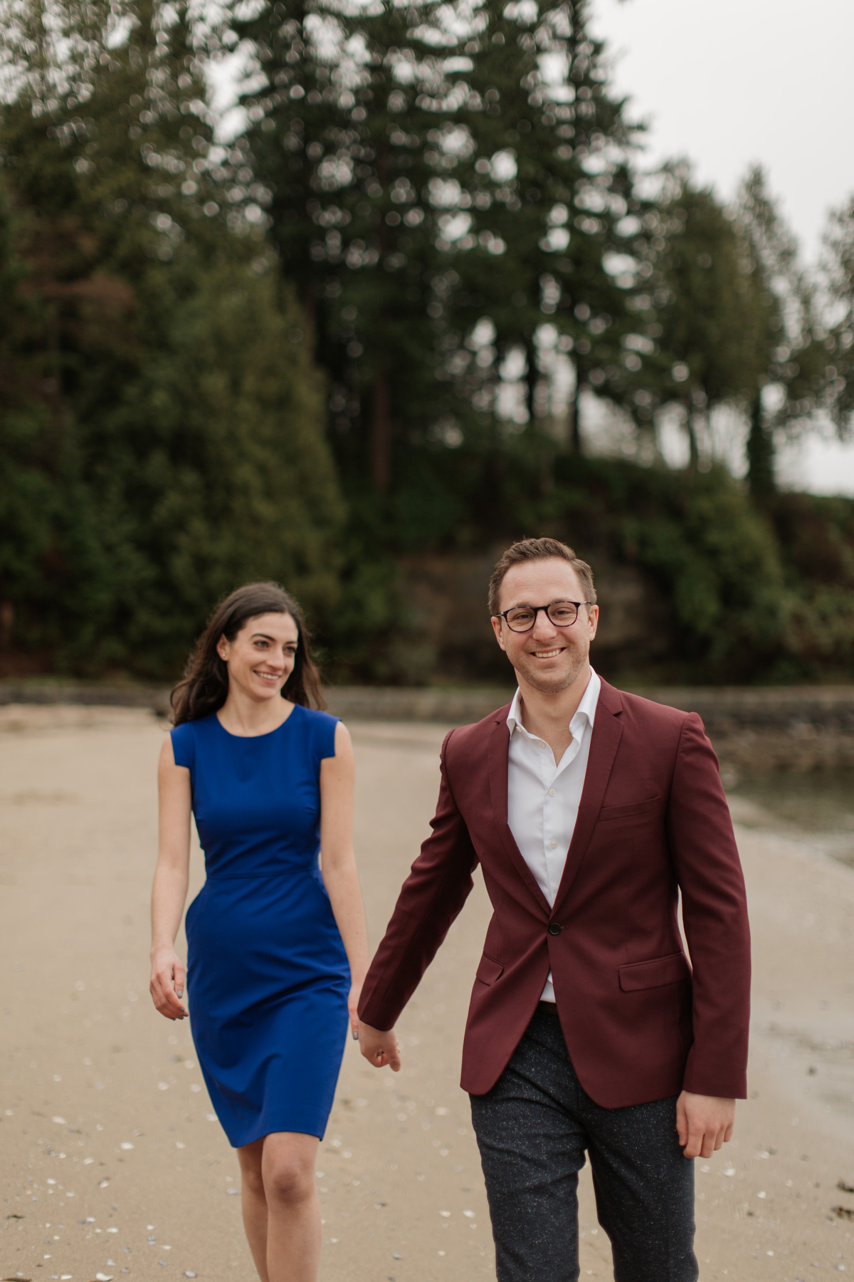 stanley park engagement photos