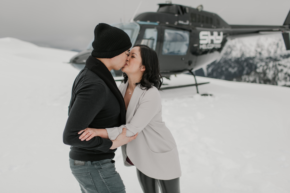 vancouver helicopter engagement session