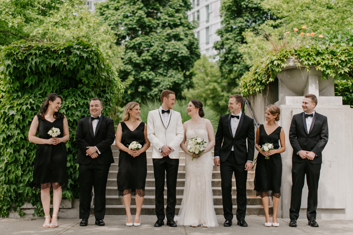 Brix Restaurant Wedding Photos