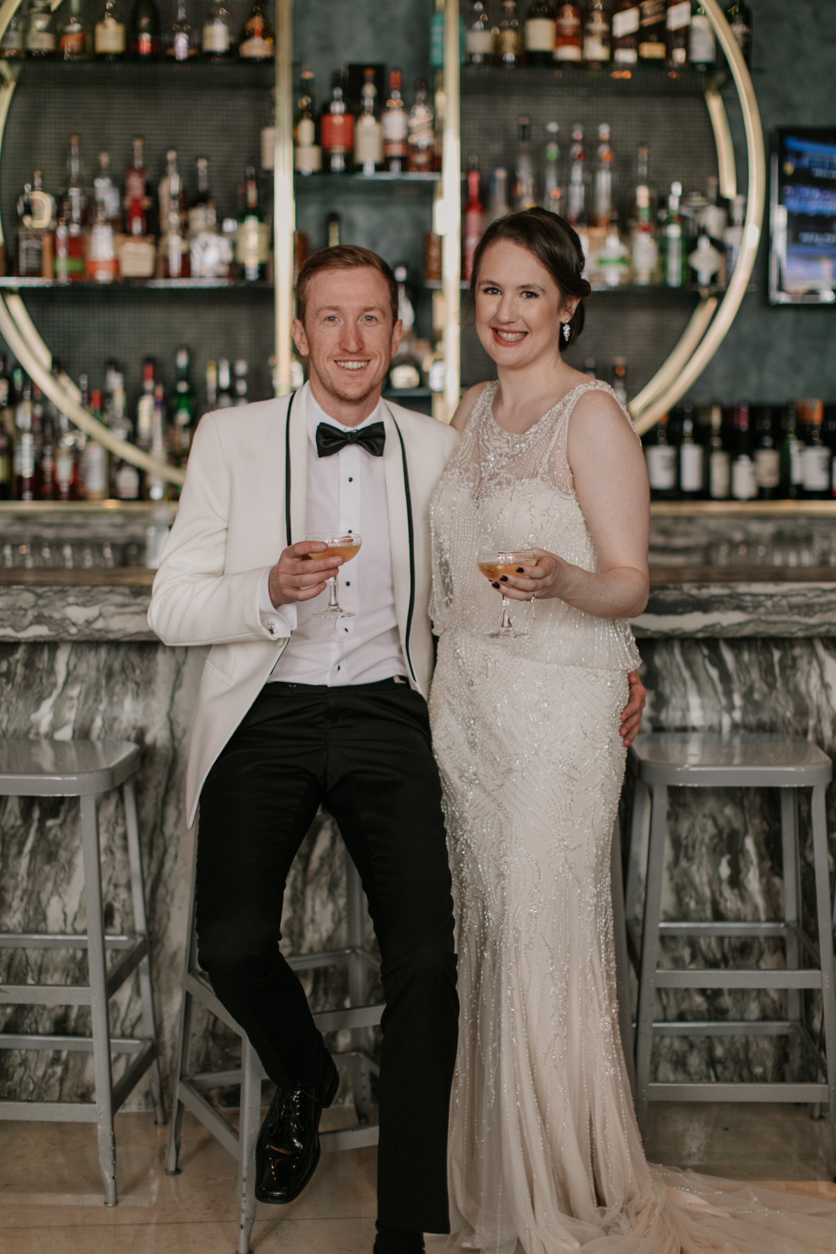 Brix Restaurant Wedding Photos